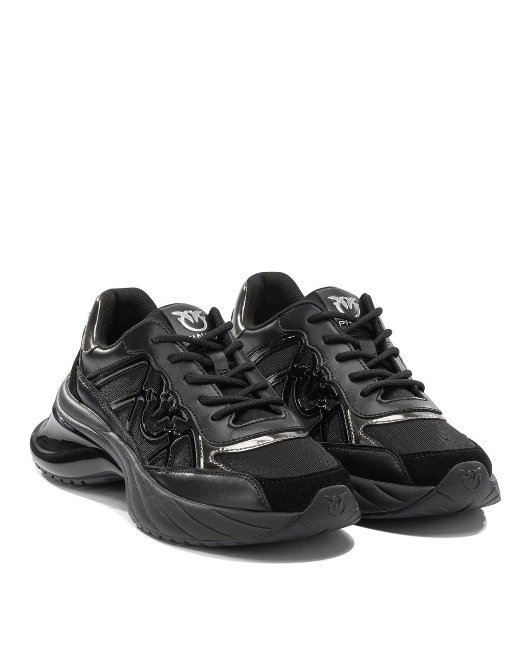 Pinko Black Sneakers & Slip-On
