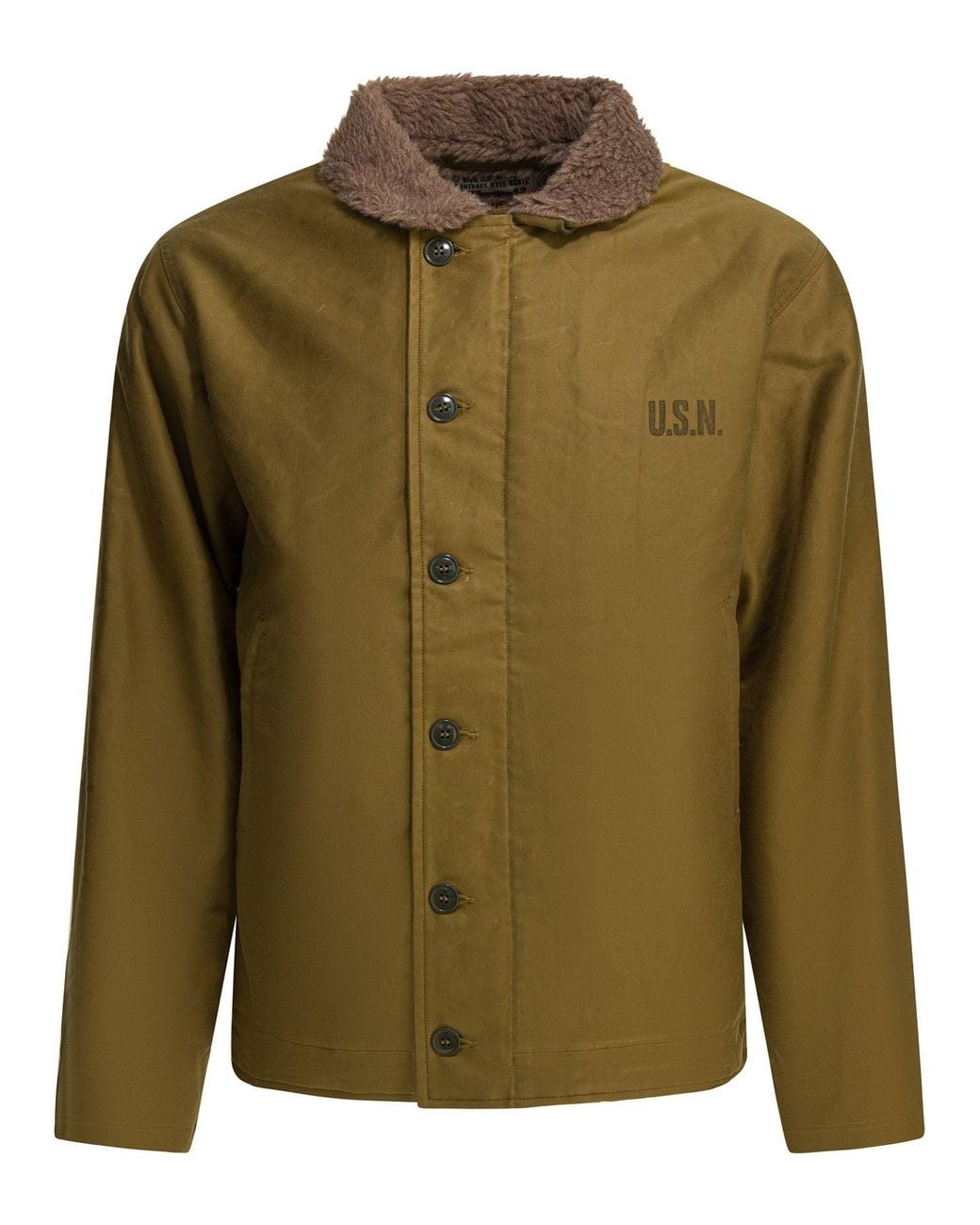 Buzz Rickson's Green Wool Jacket for men