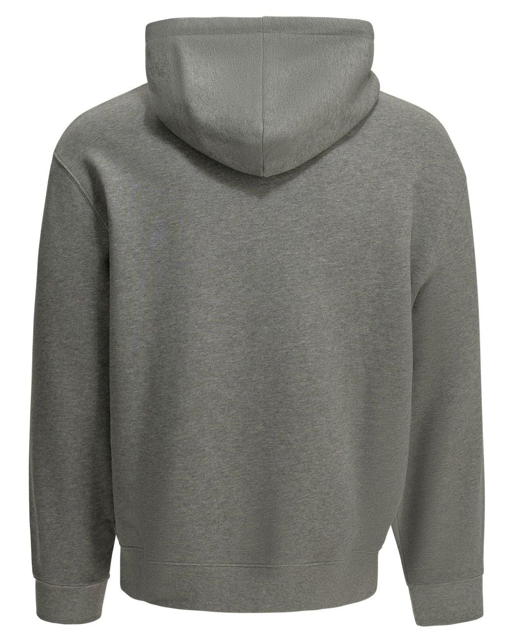Maison Kitsuné Gray Fox Head Mini Logo Hoodie for men