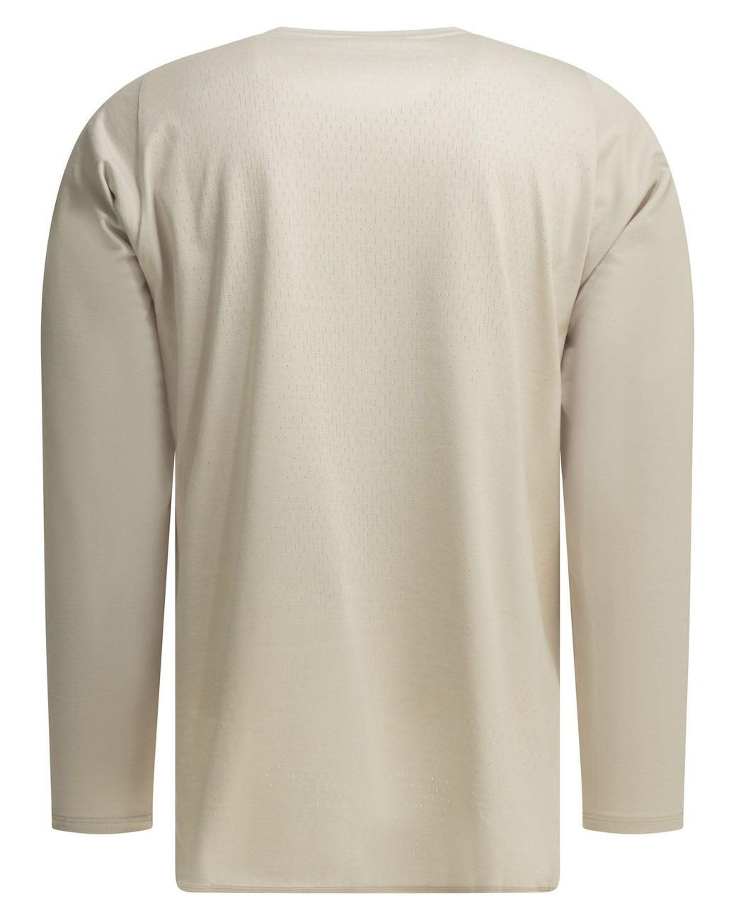 Goldwin Natural "Paneled Mesh L/S" Crew-Neck T-Shirt for men