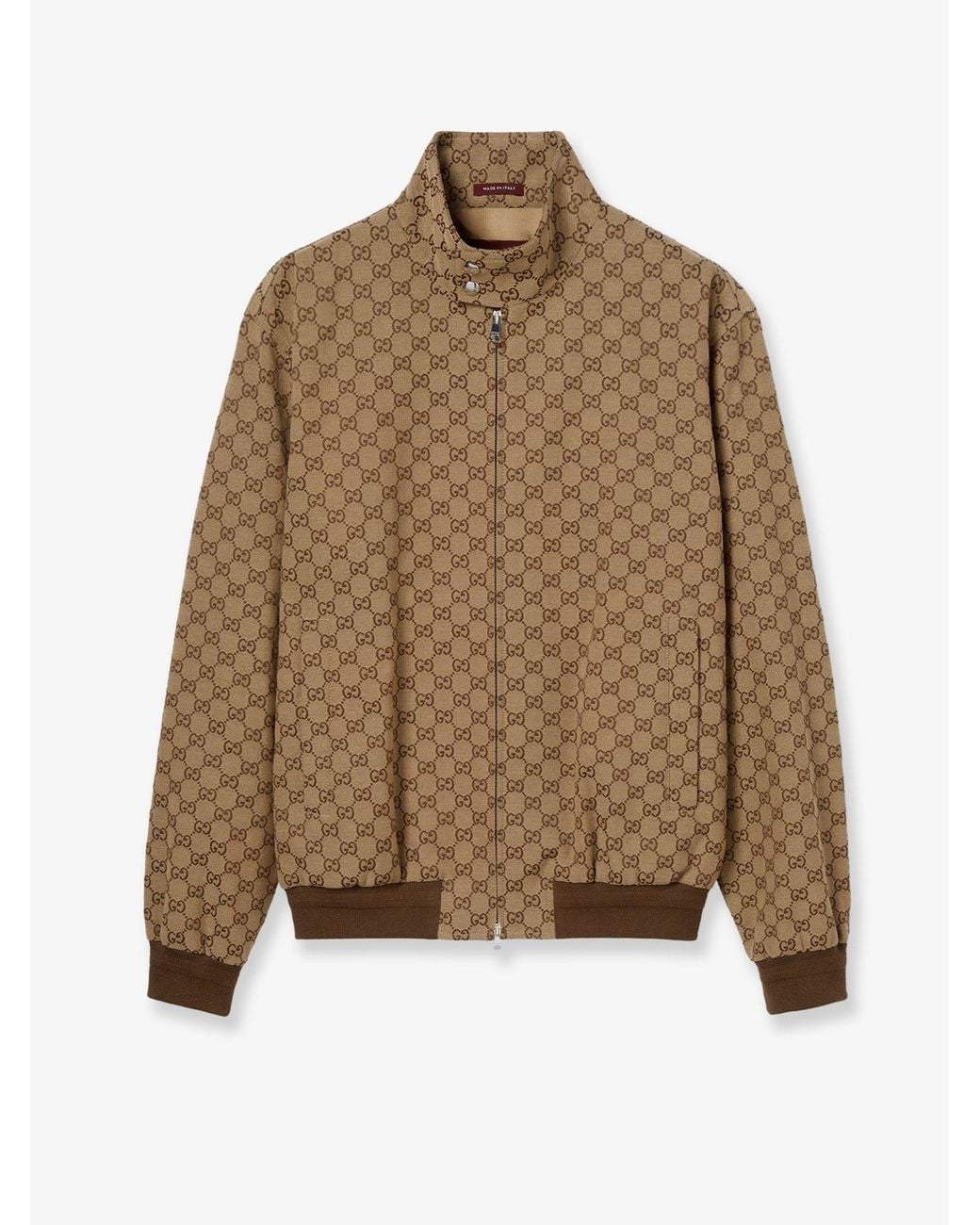 Gucci Natural Gg Fabric Jacket for men