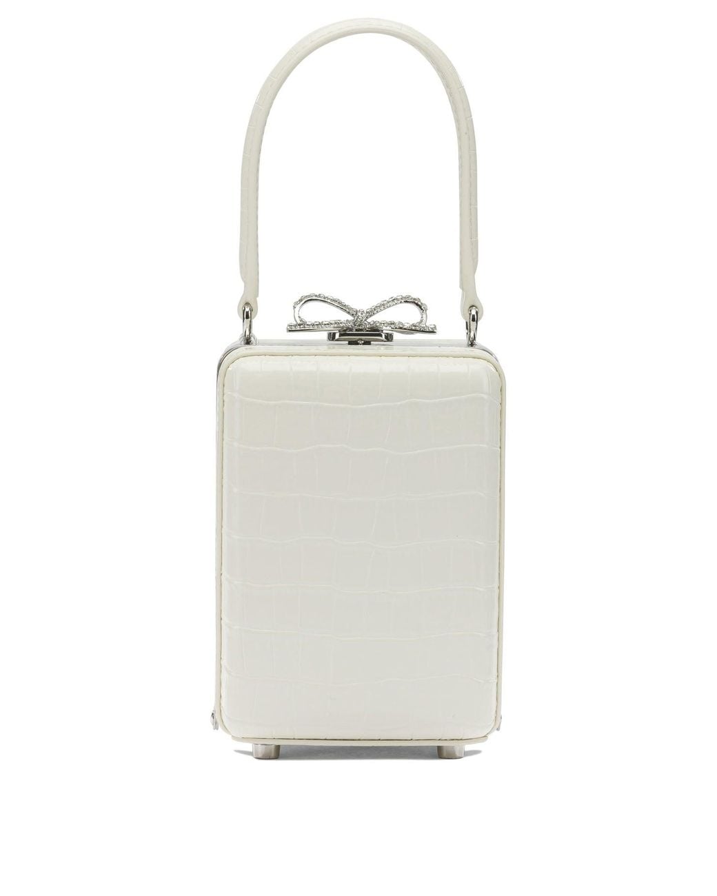 Self-Portrait White Borsa A Mano Mini