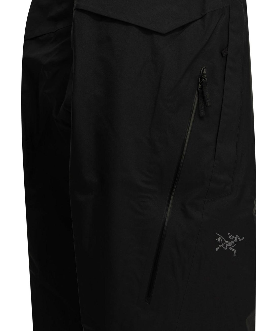Arc'teryx Black Fissile Insulated Technical Pants for men