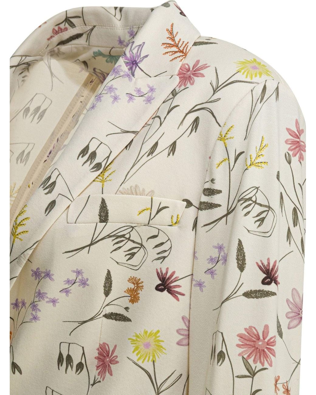 Circolo 1901 Multicolor Cotton Elastan Jacket
