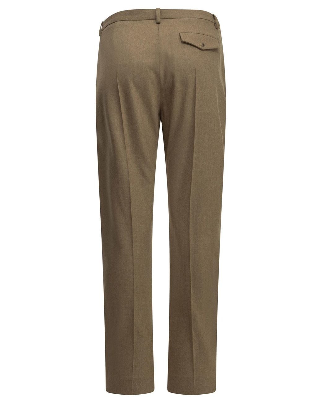 Khaite Natural "Hunter" Tailored Pants