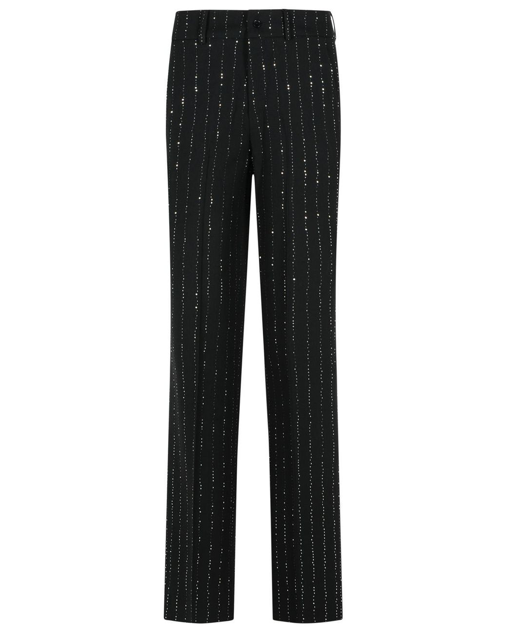 Philipp Plein Black 'Lady Fit' Sequined Pants