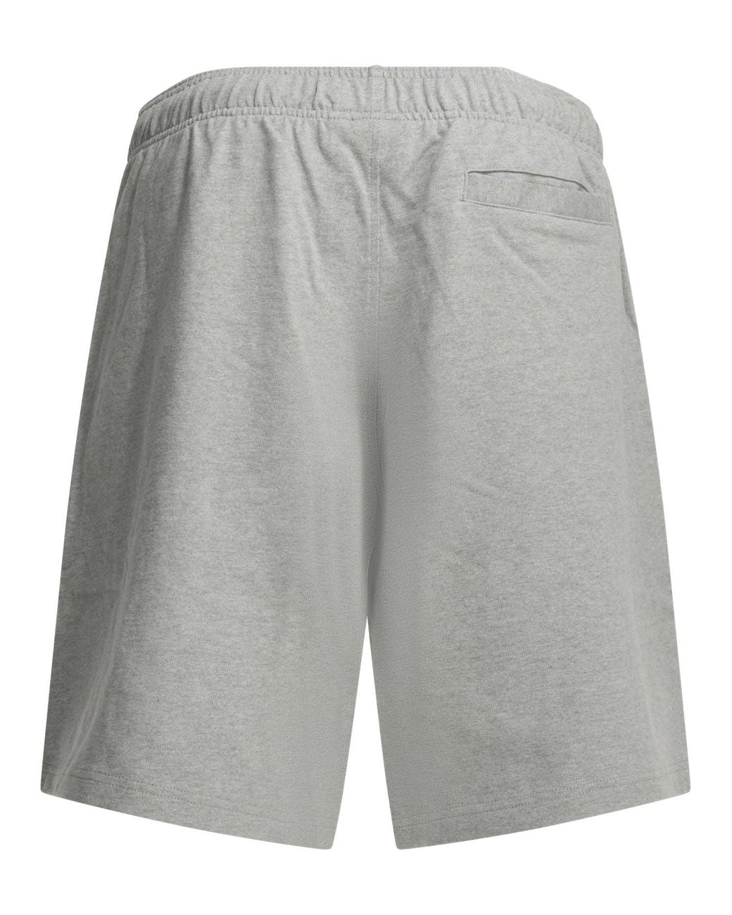 Stussy Gray Stussy Cotton Shorts for men