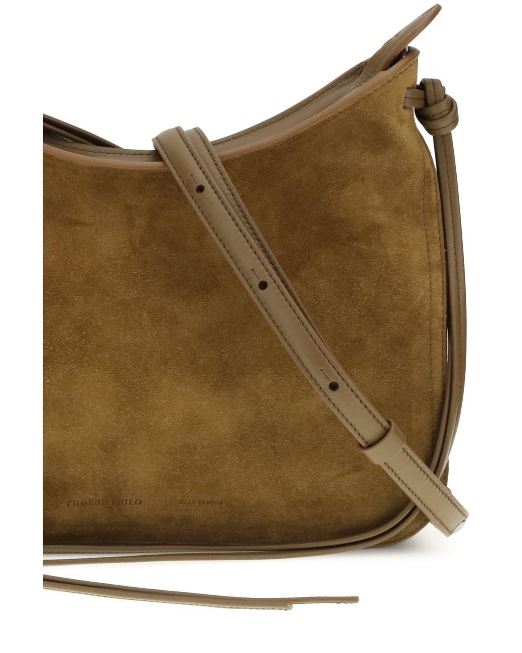 Phoebe Philo Brown Gig Shoulder Small Toffee