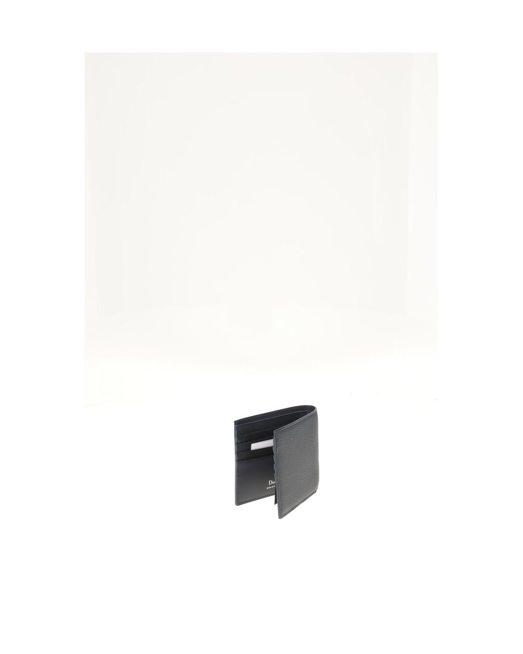 Dior White Cd Icon Wallet for men