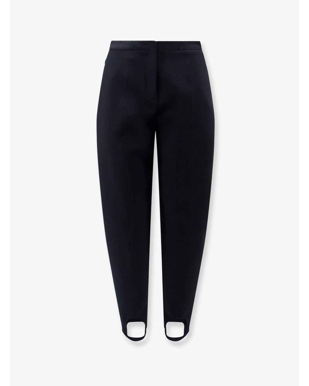 Loewe Blue Stretch Wool Blend Stirrup Trousers