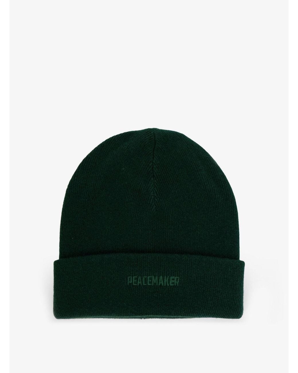 Oamc Peacemaker Green Beanie Wool Hat for men
