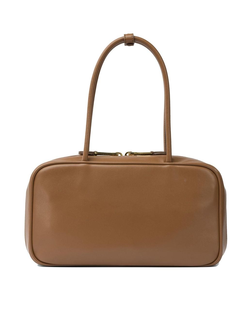 Miu Miu Brown "Beau" Handbag