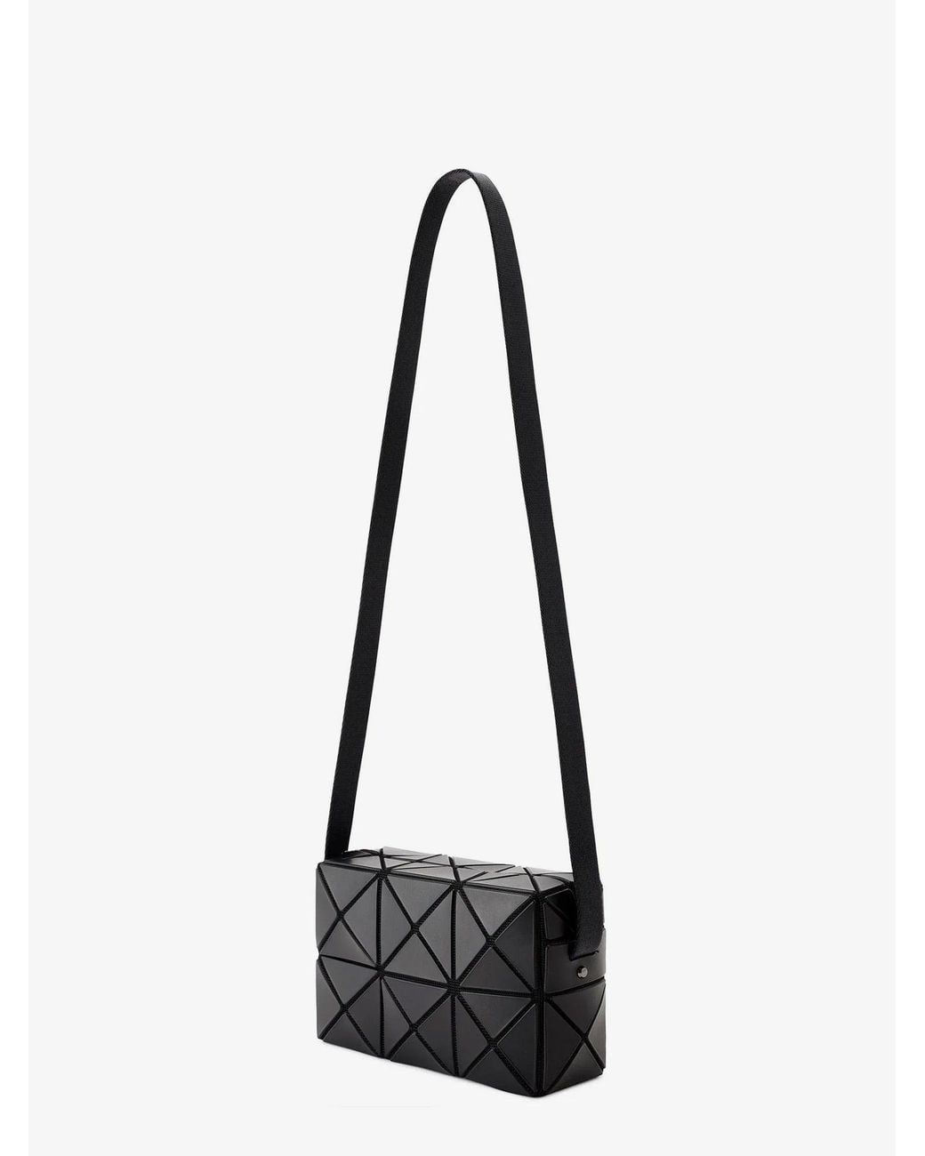 Issey Miyake White Cuboid Shoulder Bag