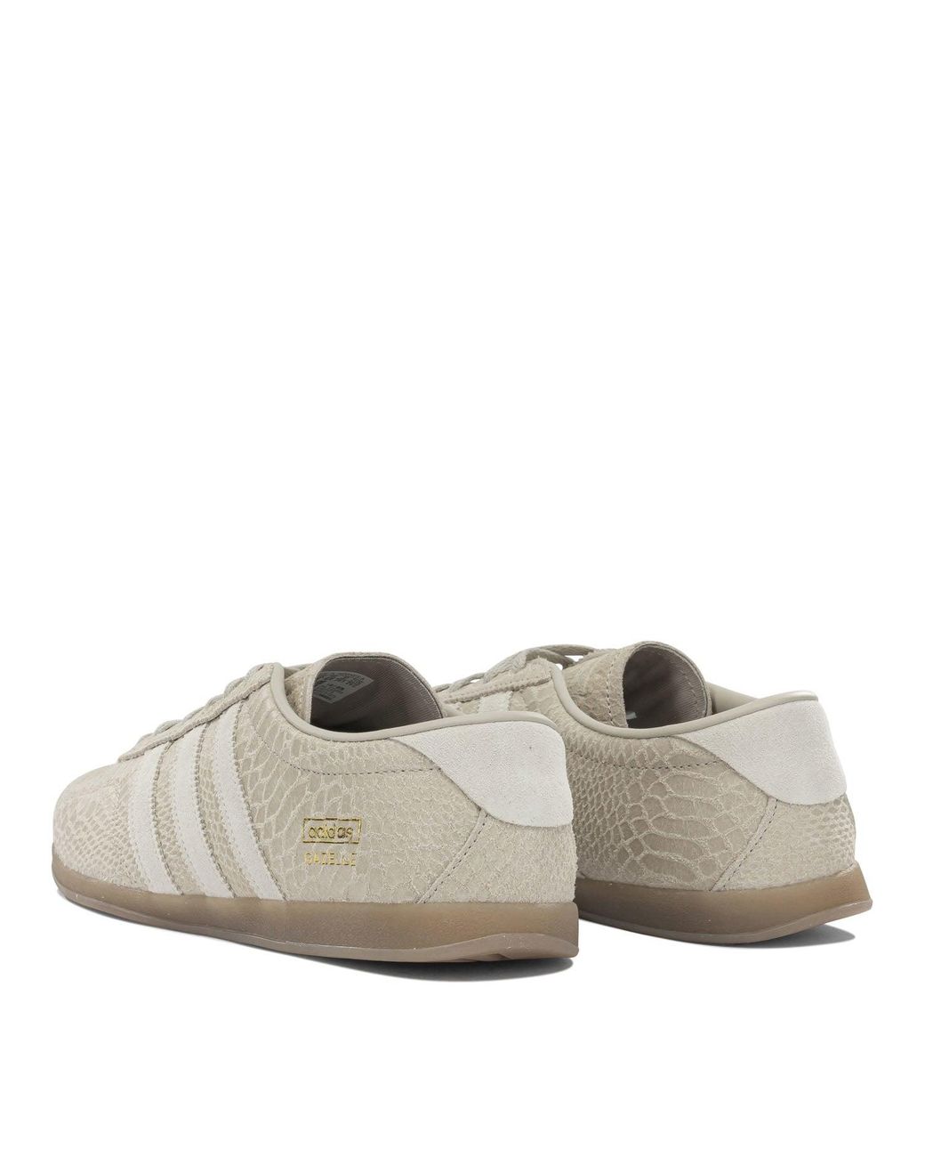 Adidas Originals White "Gazelle Lo Pro" Low-Top Sneakers