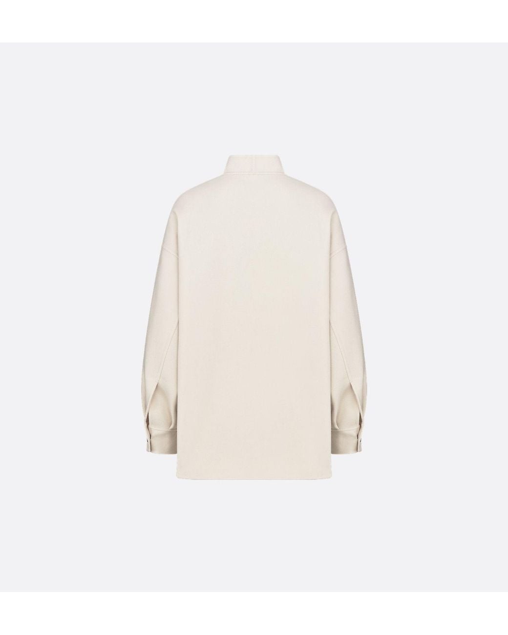 Dior White Overshirt Jacket