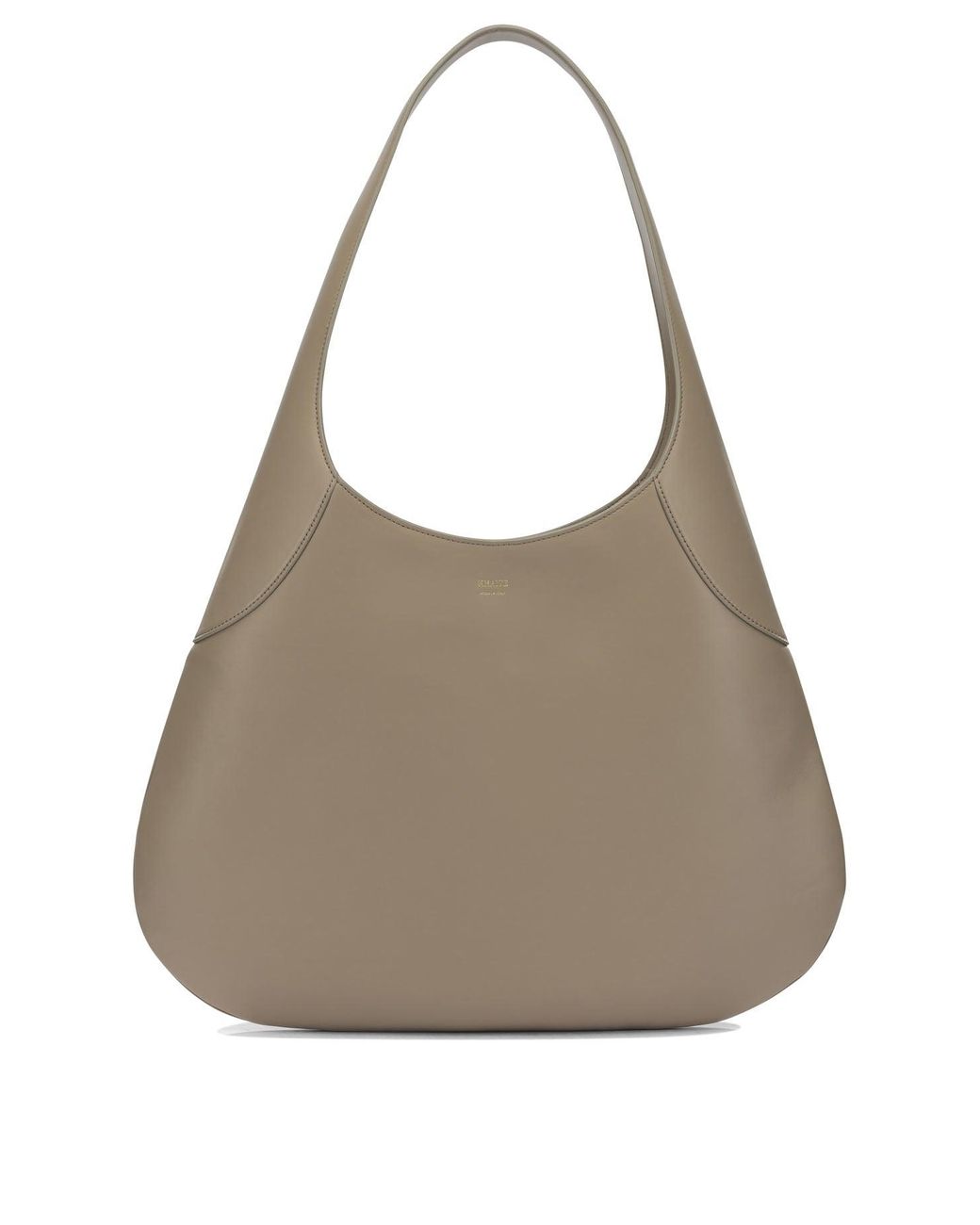 Khaite Gray "Joan Hobo" Large Shoulder Bag