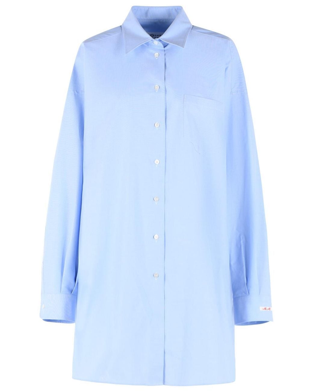 Maison Margiela Blue Light Cotton Shirt
