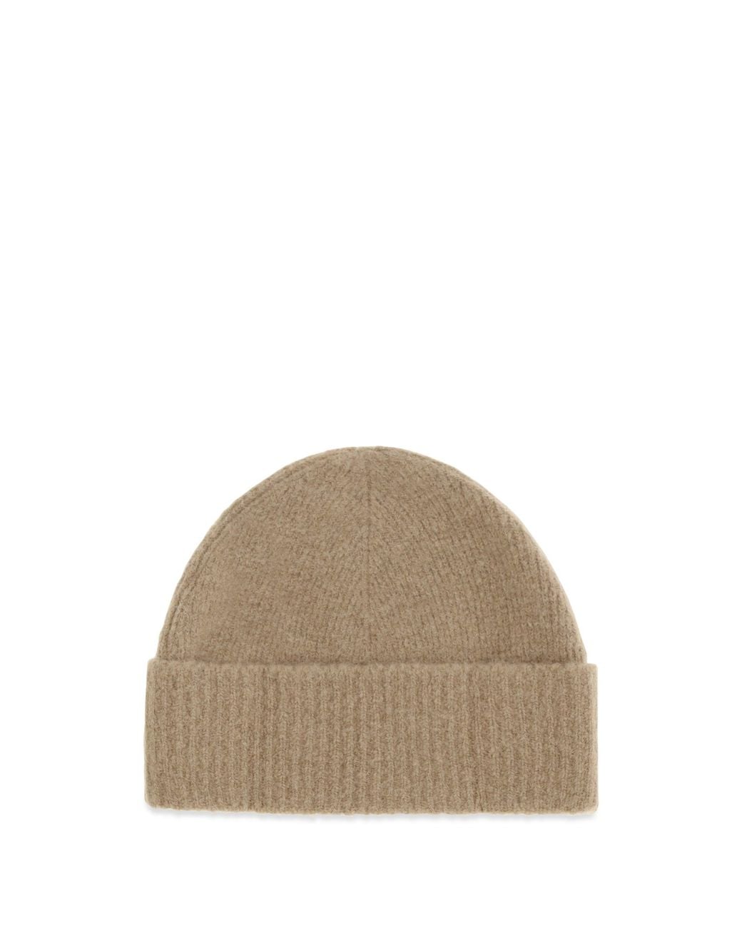AMI Natural Ami De Coeur Wool Beanie for men