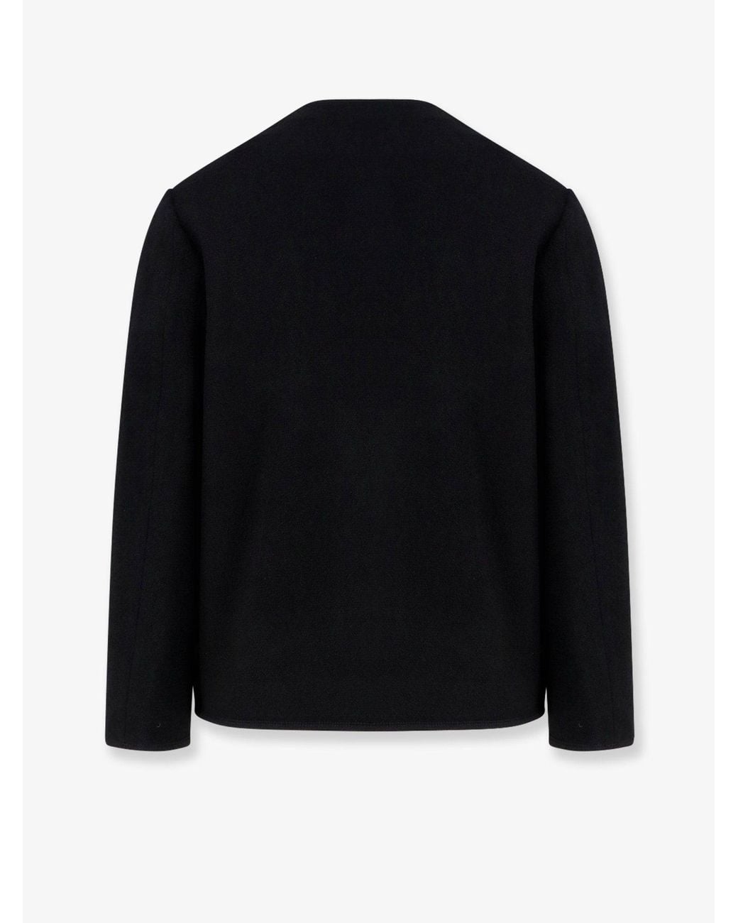TONYWACK Black Tweed Blazer for men
