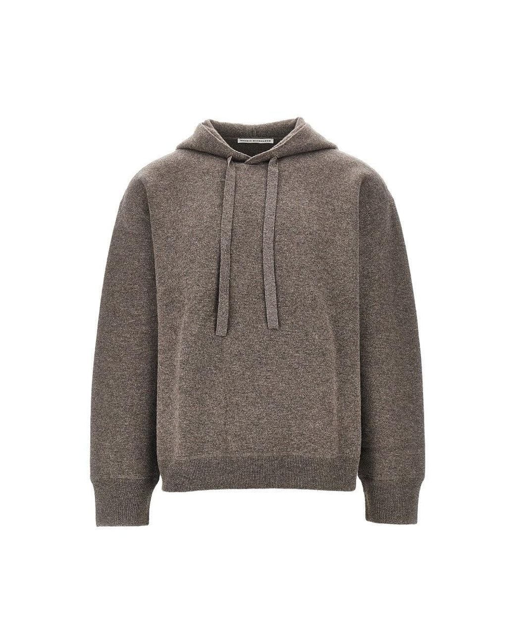 Studio Nicholson Gray Felpa for men