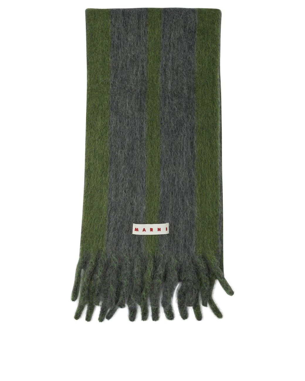 Marni Green Alpaca Scarf