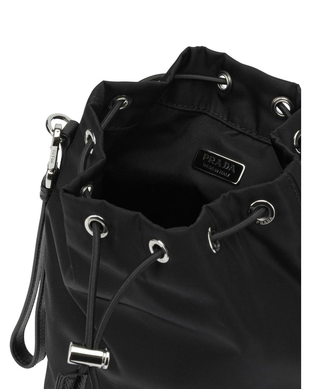 Prada Black Speedrock Clutch for men