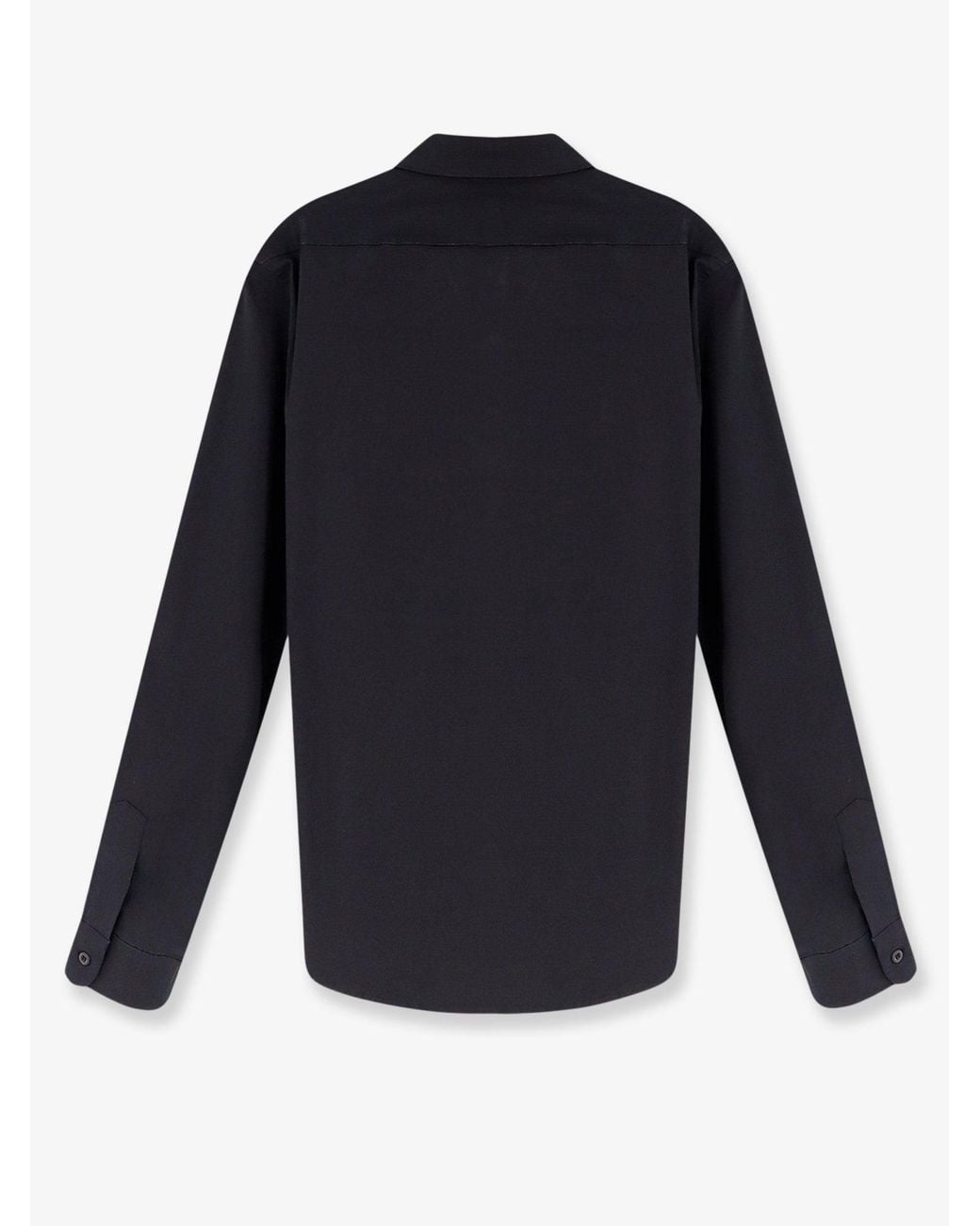Miu Miu Blue Stretch Poplin Shirt
