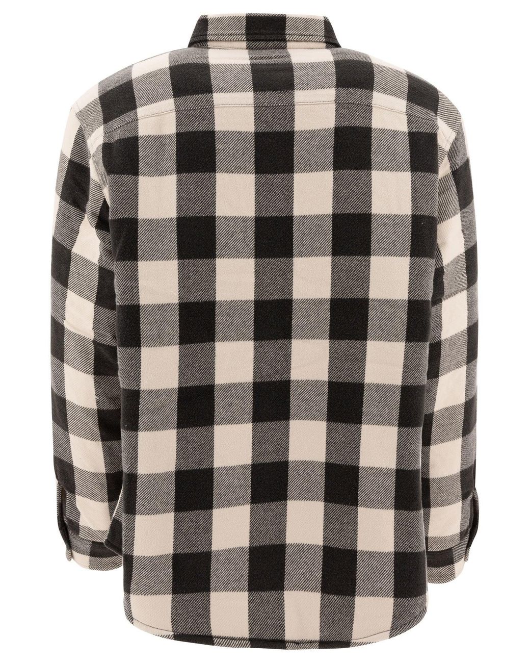 Stussy Black "Check" Overshirt for men