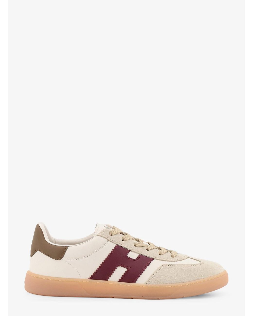 Hogan Pink Leather And Suede Sneakers for men