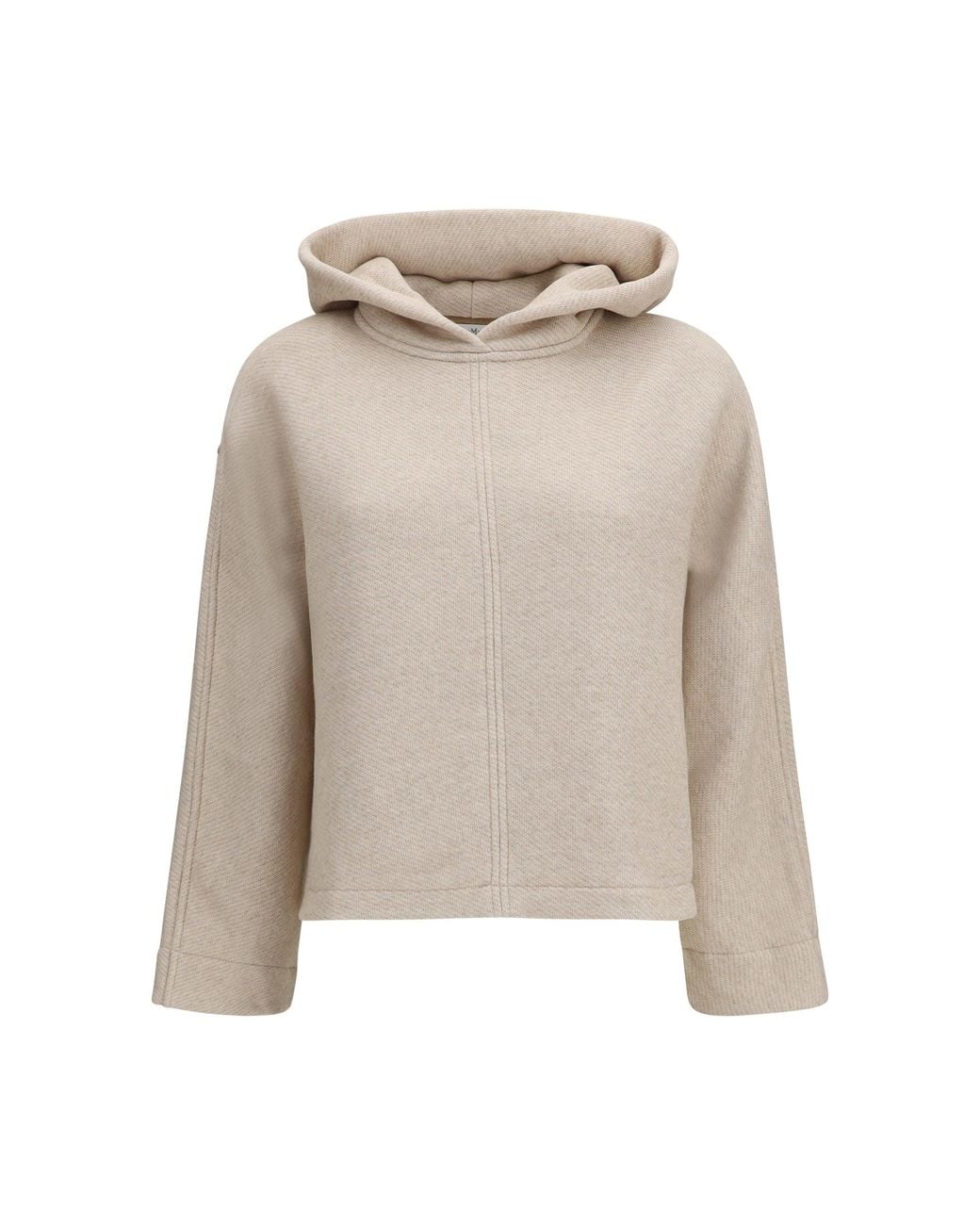 Max Mara Pure Natural Hooded Sweatshirt