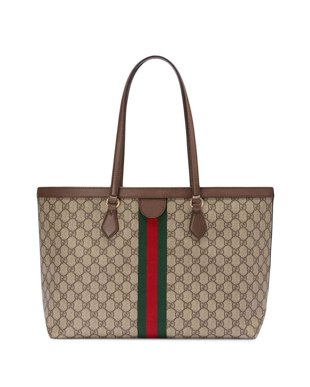 Gucci Brown "Ophidia" Shoulder Bag
