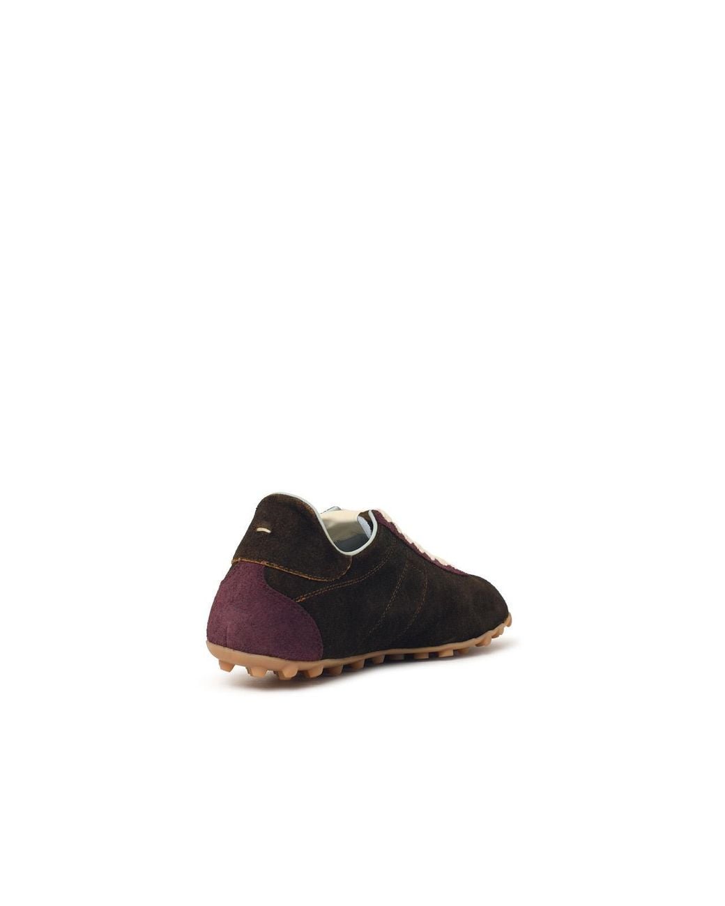 Maison Margiela Black 'Sprinters' Suede Sneakers for men