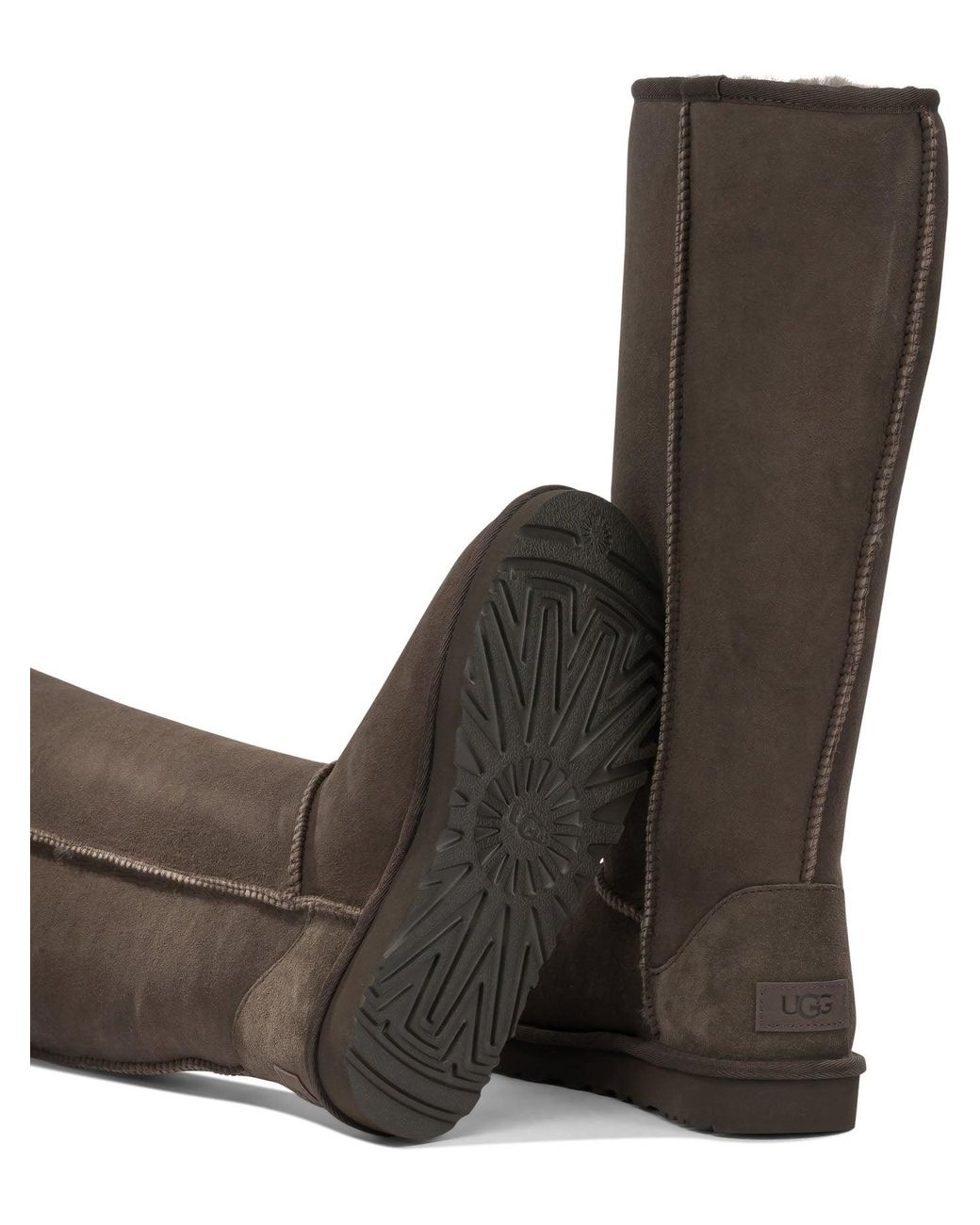 Ugg Brown "Classic Ultra Tall" Knee-High Boots