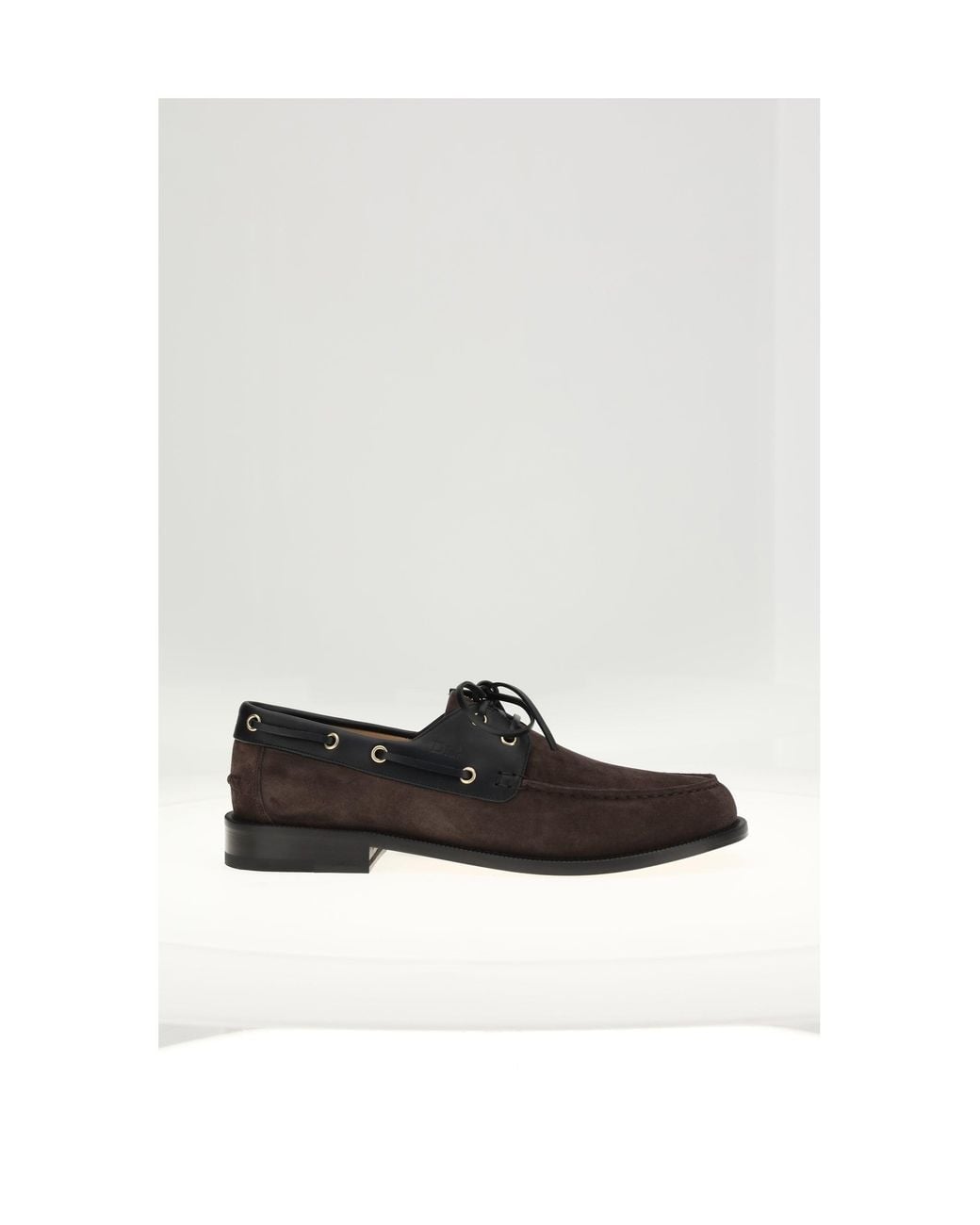Dior White Dior Homme Arcie Boat Shoes Must Buy for men
