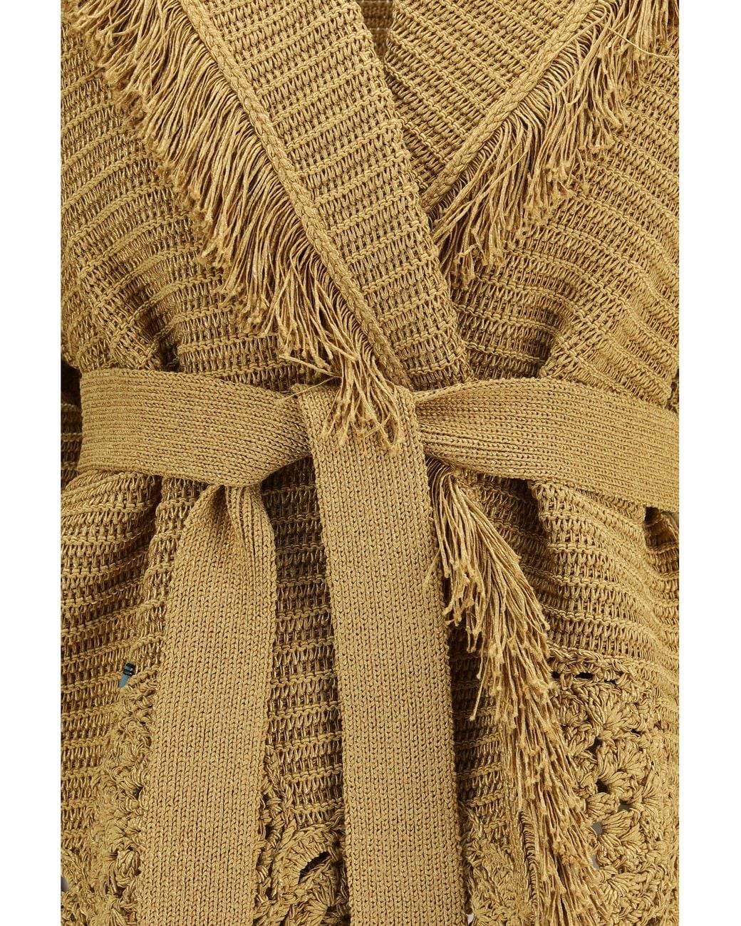 Alanui Metallic Cardigan Island Memories