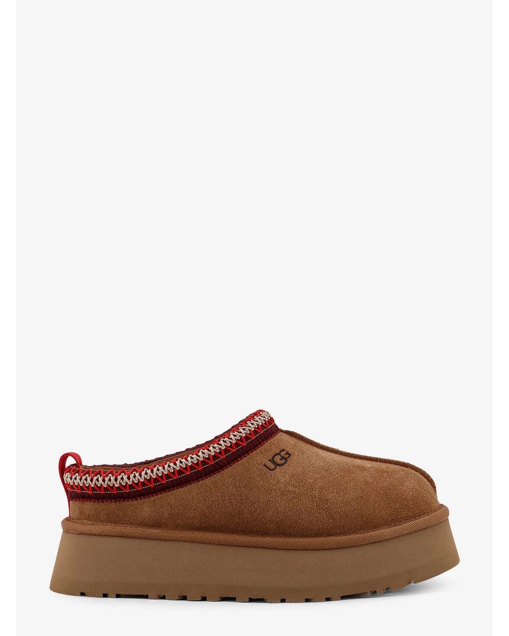 Ugg Brown Slip-On Loafers Tazz Suede