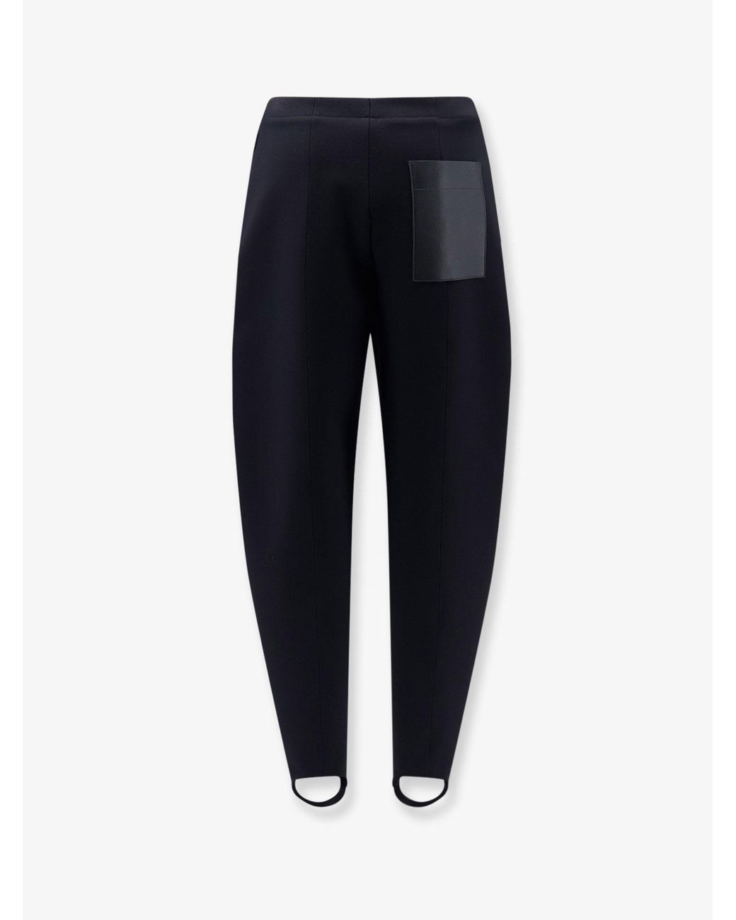 Loewe Blue Stretch Wool Blend Stirrup Trousers
