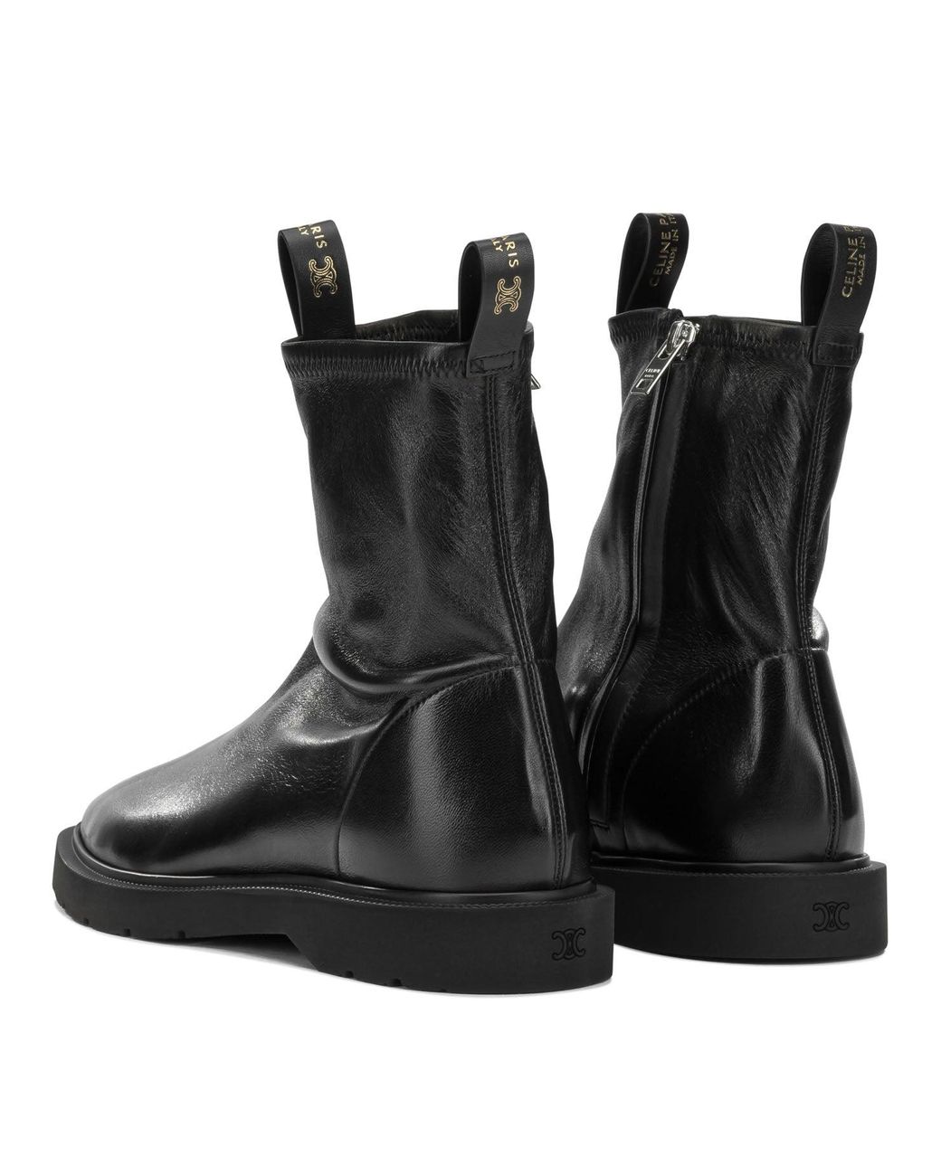 Céline Black Boots Lamb Leather for men
