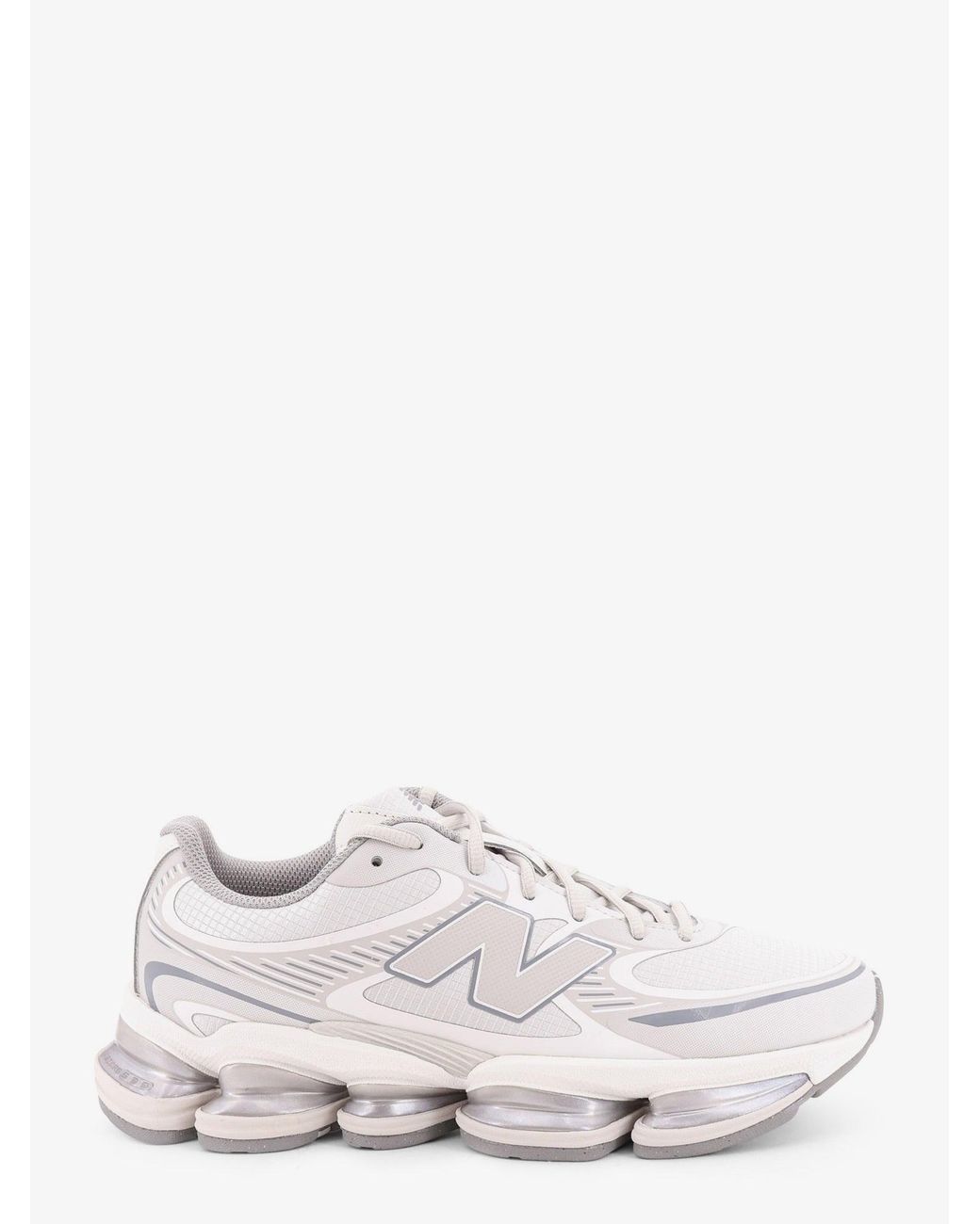 New Balance White U2000 Mesh And Rubber Sneakers for men