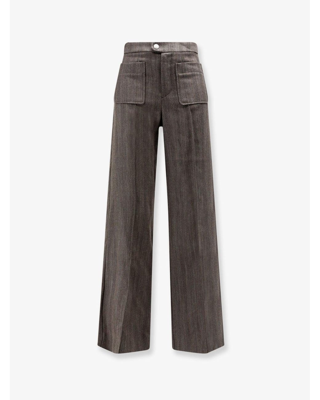 Soeur Gray Harold Wool Trousers