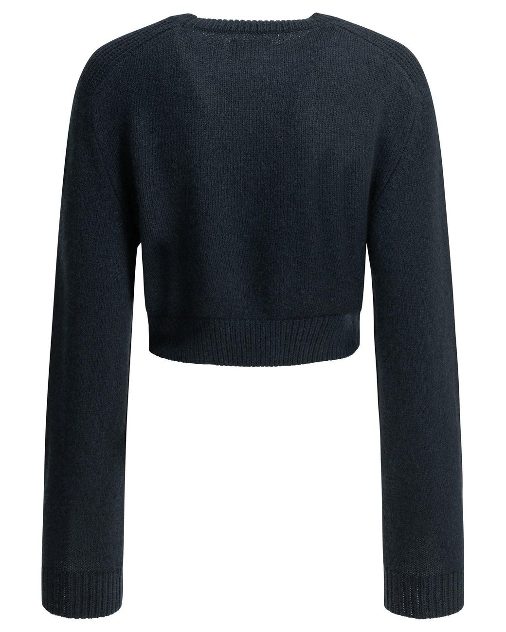 Khaite Blue Masie Crew-Neck Sweater