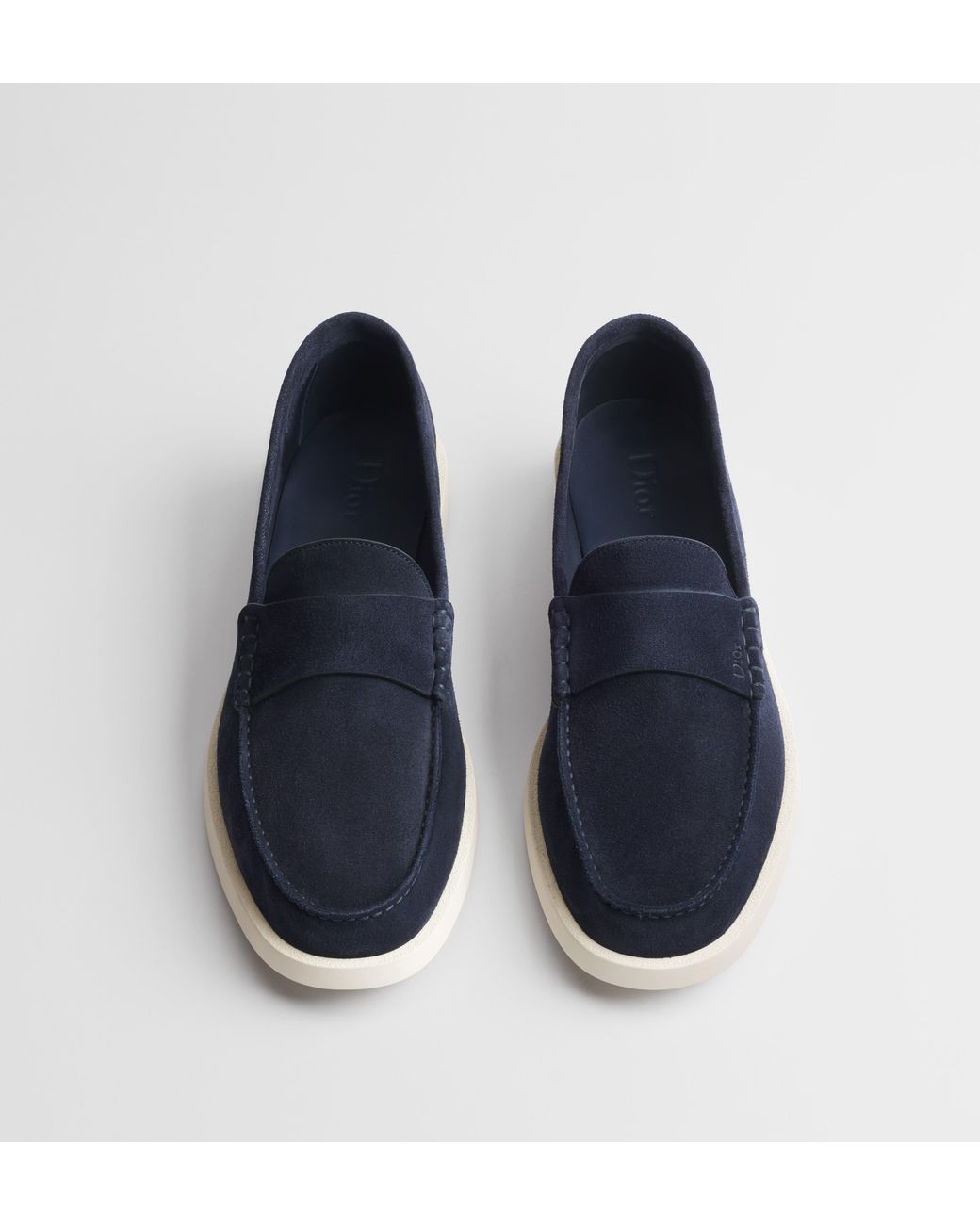 Dior Blue Granville Loafers for men