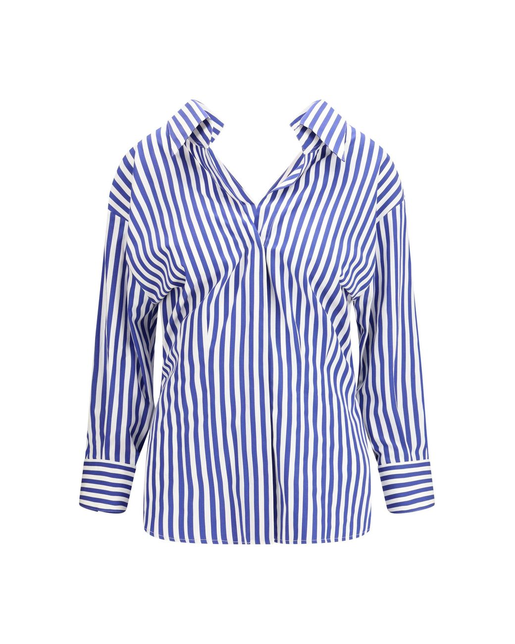 Givenchy Blue Open Cotton Shirt