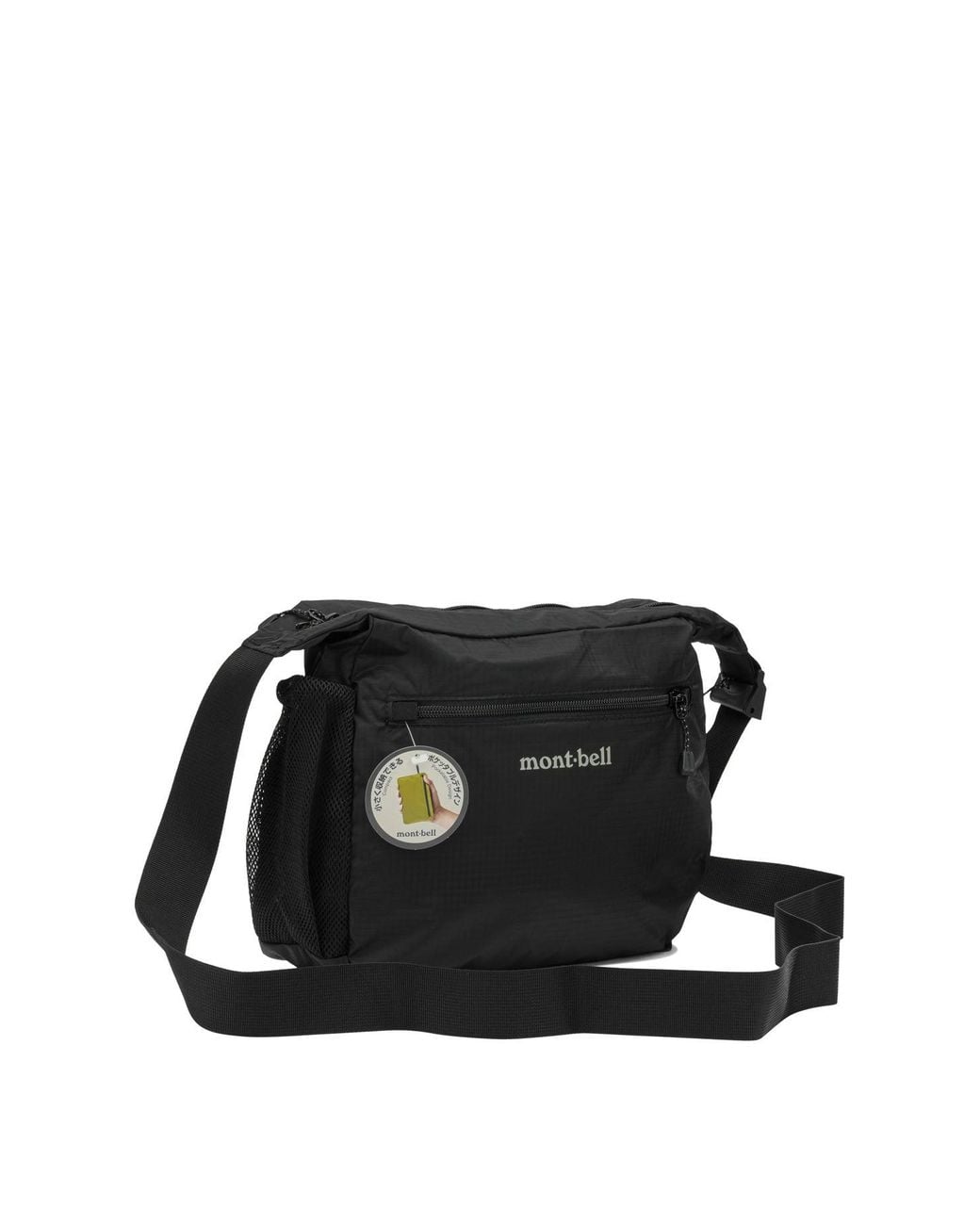 Montbell Black Shoulder Bag for men