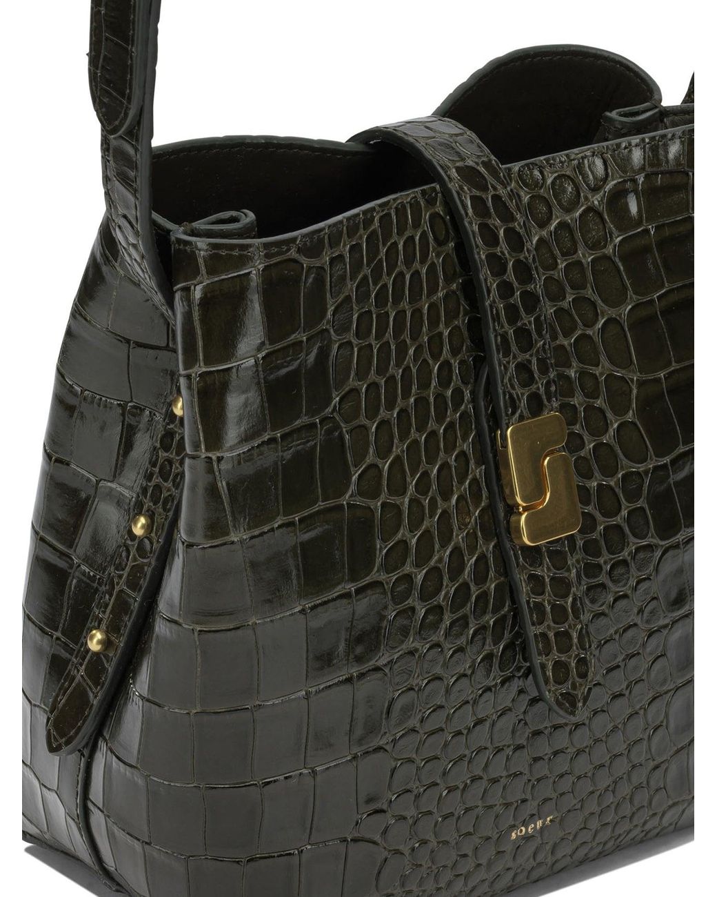 Soeur Black "Bello" Small Shoulder Bag