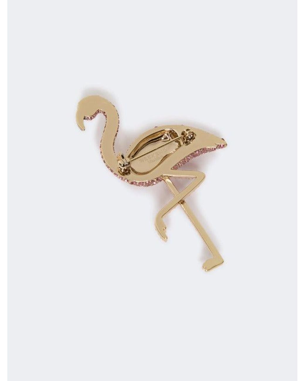 Weekend by Maxmara White Metal Brooch