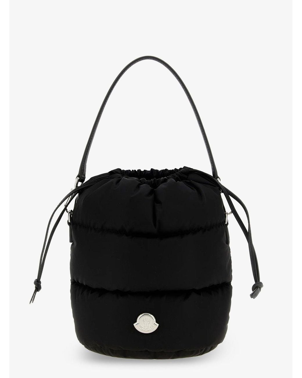 Moncler Black Caradoc Nylon Bucket Bag