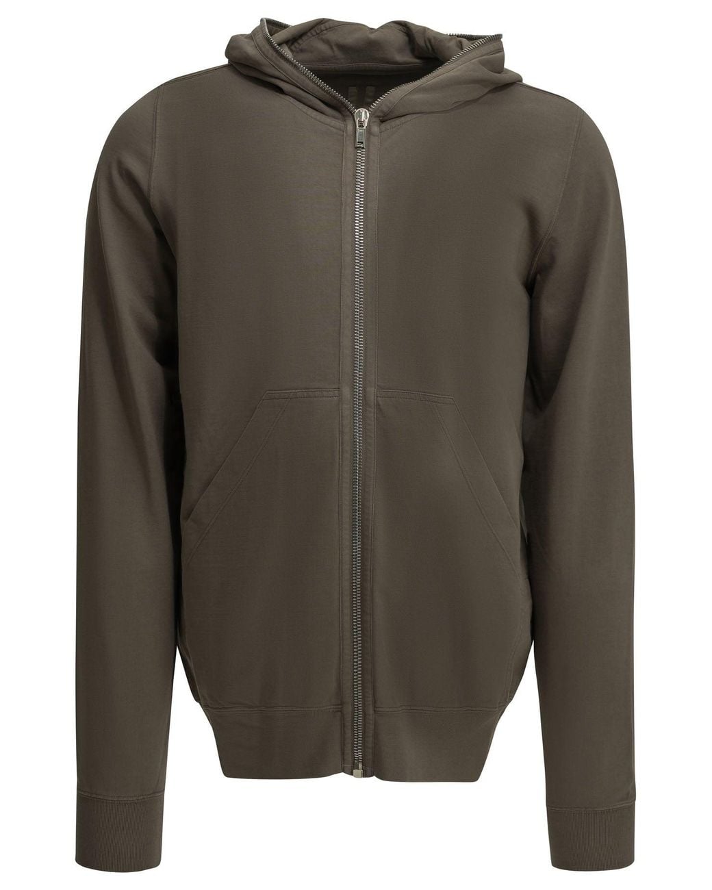Rick Owens Gray "Gimp" Zip-Up Sweatshirt for men