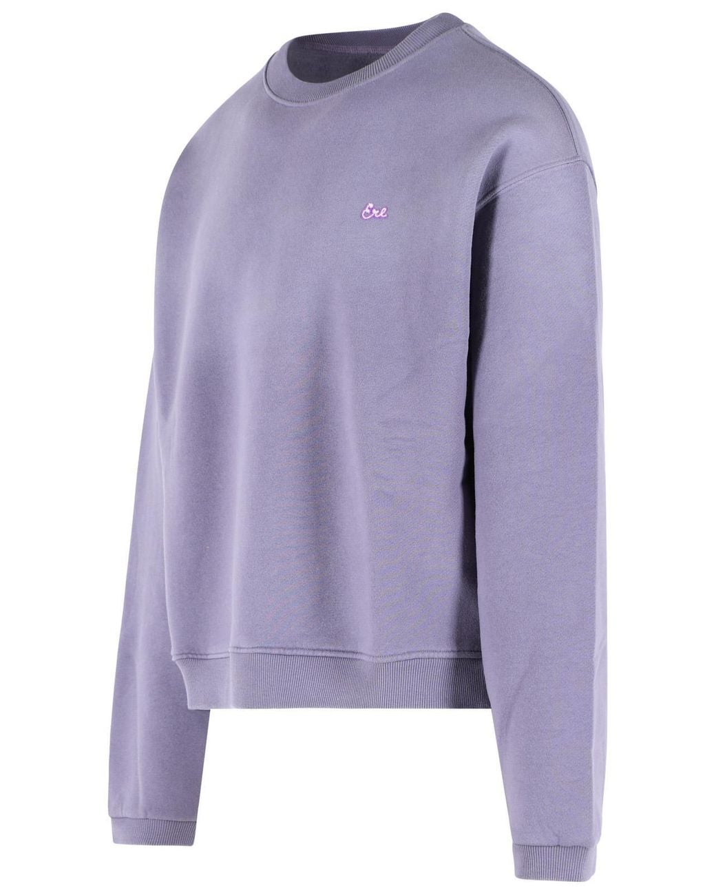 ERL Purple Cotton Sweatshirt for men