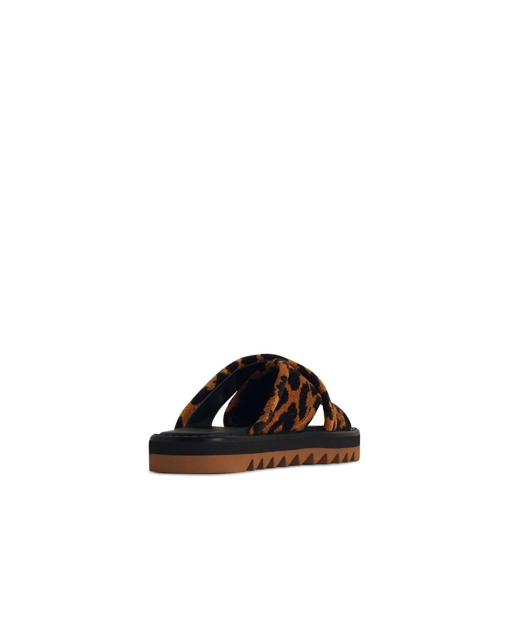 Stella McCartney Brown 'Leo' Multicoloured Leather Blend Slippers